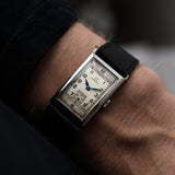 Omega Rectangulaire Art Déco 1930