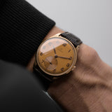 Omega Cappuccino 14k Jumbo 1947