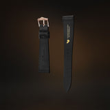 KARDINAL - Bracelet de montre en cuir imprimé alligator