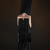 KARDINAL Montre imprimé lézard -bracelet cuir
