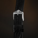 KARDINAL Montre imprimé lézard -bracelet cuir