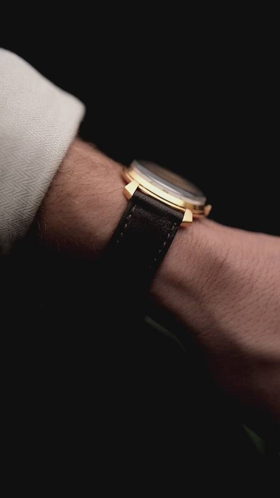 IWC Shark Fin Cal. 89 18k Rose 1959 Montre Vintage