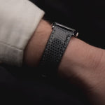 Vintage Rolex Cellini 3807 Tonneau 18k or blanc Cadran gris 1971 au poignet