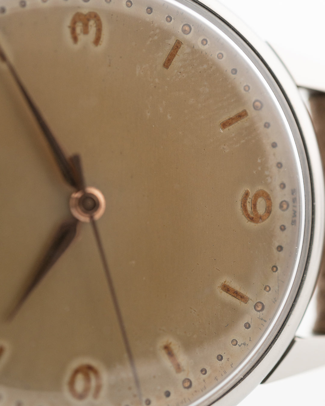 Robe Iwc Light Brown 1953 - Goldammer Montres Vintage