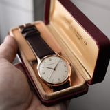 Iwc 18k Rose Gold 1963 Nos