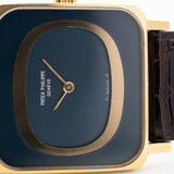 Patek Philippe 18k Square Blue 1974