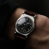 Iwc Cushion Black Sub Second 1936