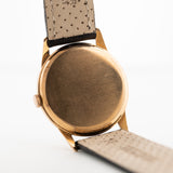 Zenith Dress Black 18k Date 1961