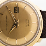 Iwc De Luxe 18k Date 1960s