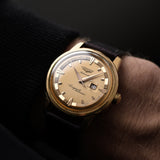Longines Conquest Calendar 18K Pie Pan 1959