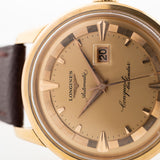 Longines Conquest Calendar 18K Pie Pan 1959