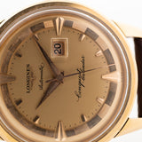 Longines Conquest Calendar 18K Pie Pan 1959