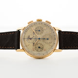 Universal Geneve Tri Compax 18k 1946