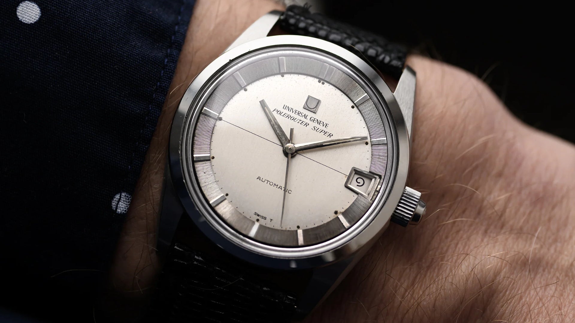 colpo di polso 1960 vintage Universal Geneve Super