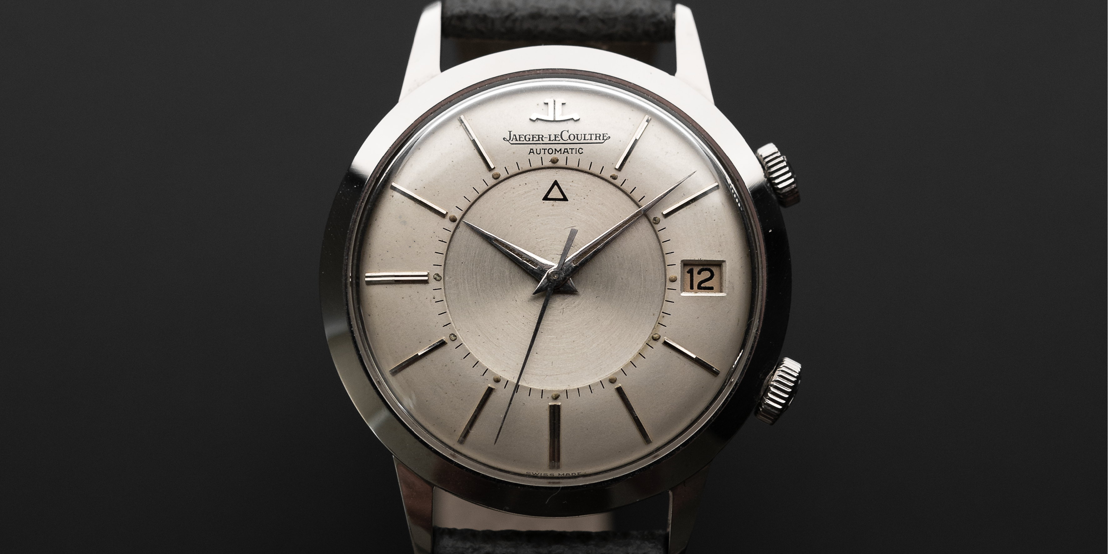 vintage 1950 Jaeger-LeCoultre Data Automatica