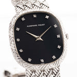 Vintage Audemars Piguet 18k Ellipse Diamond 1970 Quadrante