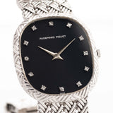 Vintage Audemars Piguet 18k Ellipse Diamond 1970 Quadrante