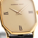 Audemars Piguet 18k Octagon Waffle Roman anni '80