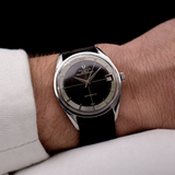 Universal Geneve Polerouter Date Nero Anni '60