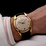 Vacheron Constantin Jumbo Teardrop 18k Guilloché 1940s