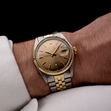 Rolex Datejust Pie Pan Two Tone Ghost 1973