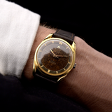 Universal Geneve Polerouter DeLuxe 18k Tropic anni '50