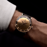 Universal Geneve Polerouter De Luxe 18k Rose 1950s