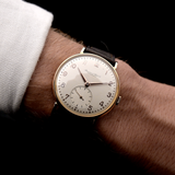 IWC Sub Second 18k Rose 1947