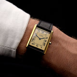 Cartier Tank Vermeil 1990