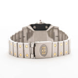 Cartier Santos Carrée 2961 Borgogna anni '80