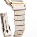 Cartier Santos Carrée 2961 Borgogna anni '80