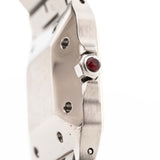 Cartier Santos Carrée 2961 Borgogna anni '80