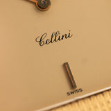 Rolex Cellini 18k Rettangolare Hobnail 1976