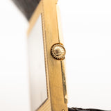 Rolex Cellini 18k Rettangolare Hobnail 1976