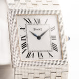 Piaget Quadrato in oro bianco 18k 1970