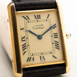 Cartier Tank Vermeil 1990