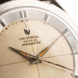 Universal Genève Polerouter Argento 1956