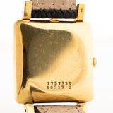 Universal Genéve Cioccolatone Quadrato 18k 1950