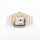 Cartier Santos Carrée Data della Luna 1990