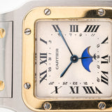 Cartier Santos Carrée Data della Luna 1990