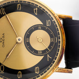 Omega Art Deco bicolore 1943 Nos