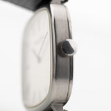 Iwc Roman rettangolare in lino 1973