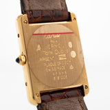 Cartier Tank Vermeil 1990