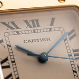 Cartier Santos 18k Galbée anni '90
