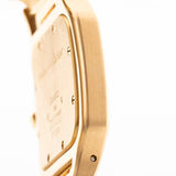 Cartier Santos 18k Galbée anni '90