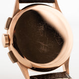 Cronografo Jaeger in bronzo 18k anni '40