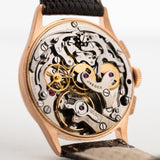 Cronografo Jaeger in bronzo 18k anni '40