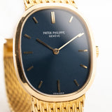 Patek Philippe Ellipse 18k Blu anni '70