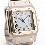 Cartier Santos 2961 Carrée bicolore anni '80