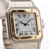 Cartier Santos Carrée bicolore anni '80